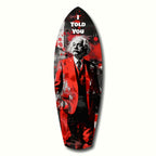 I Told You Glass Wall Art-0