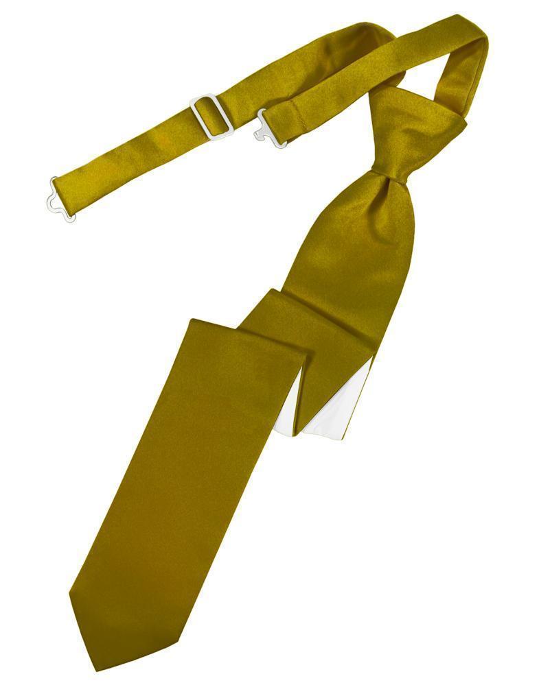 Luxury Satin Skinny Necktie Pre-Tied-22
