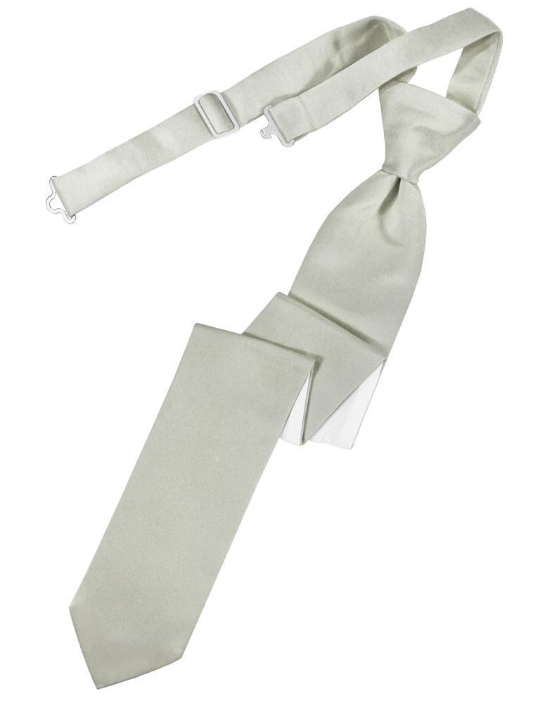 Luxury Satin Skinny Necktie Pre-Tied-51