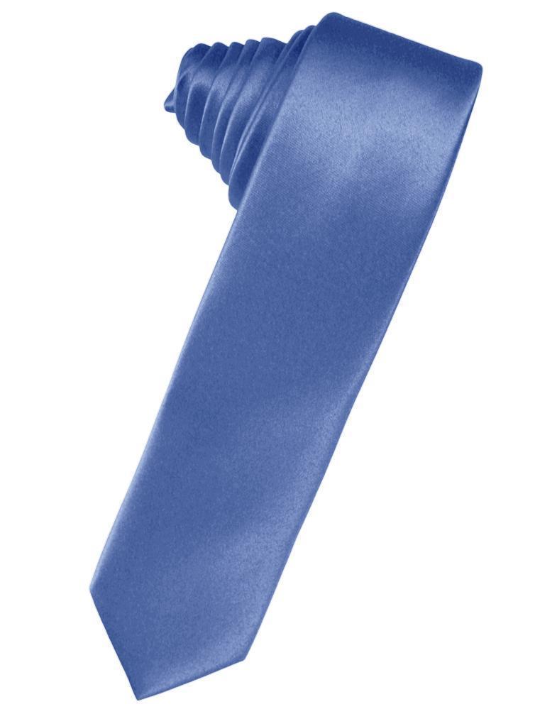 Luxury Satin Skinny Necktie Self Tie-18