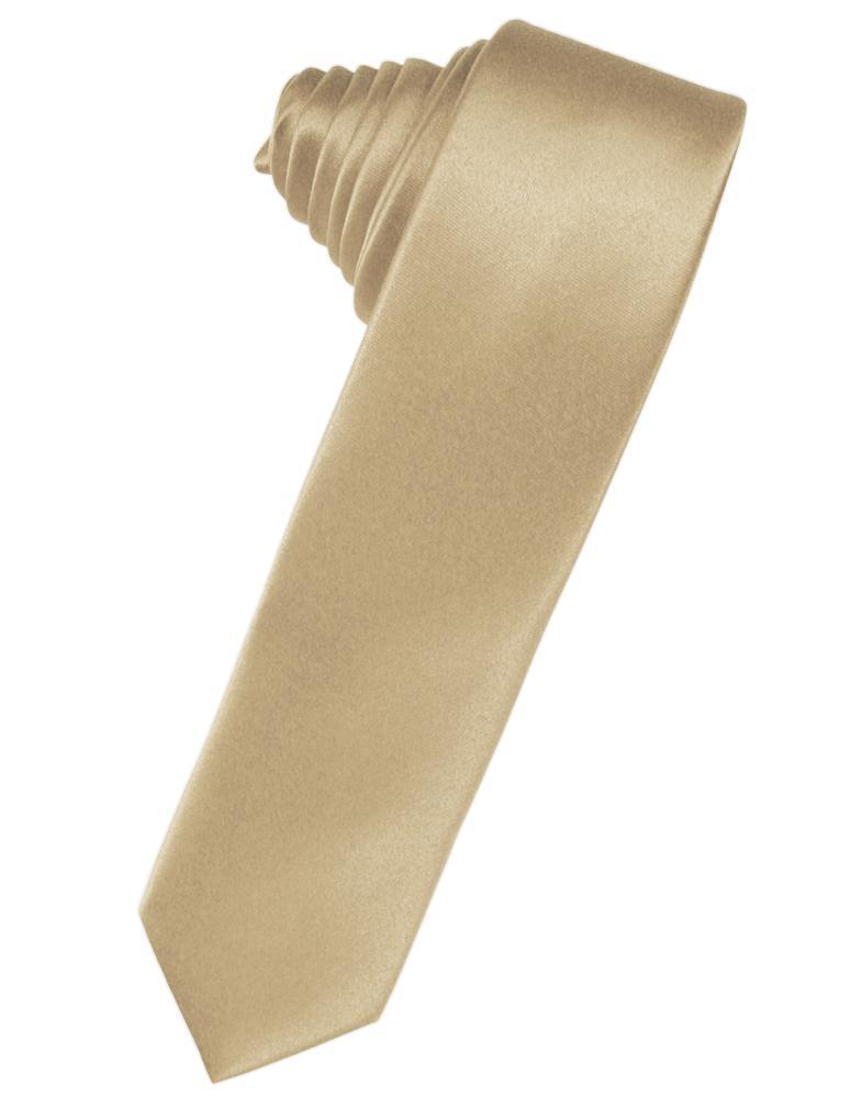Luxury Satin Skinny Necktie Self Tie-23