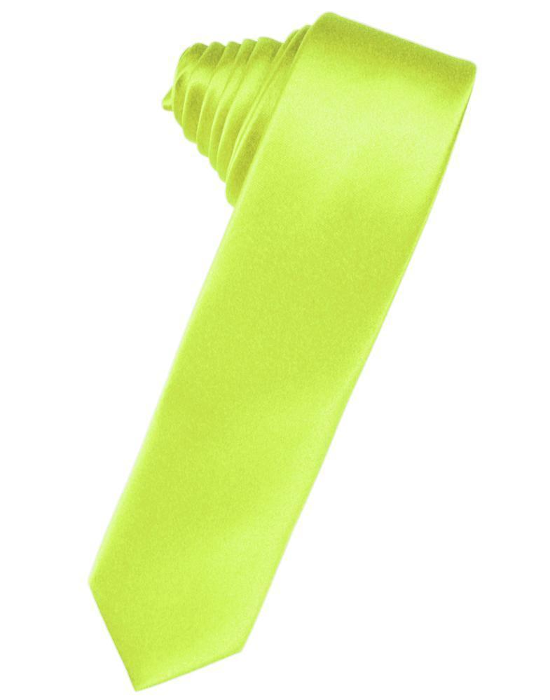 Luxury Satin Skinny Necktie Self Tie-36