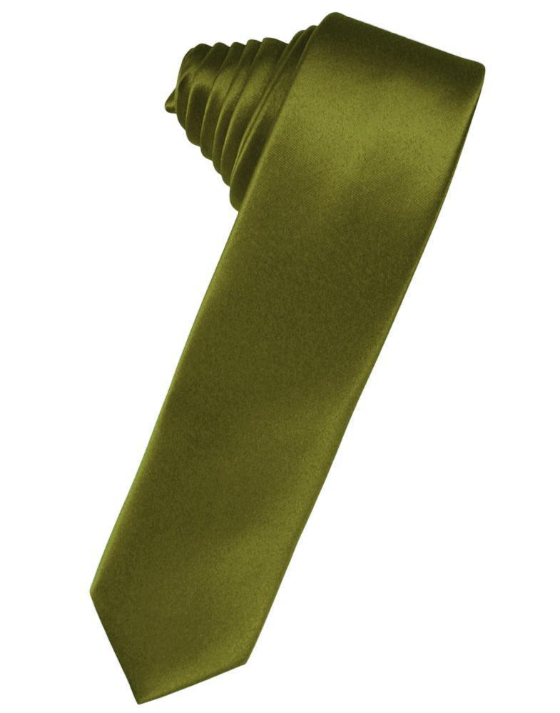 Luxury Satin Skinny Necktie Self Tie-42