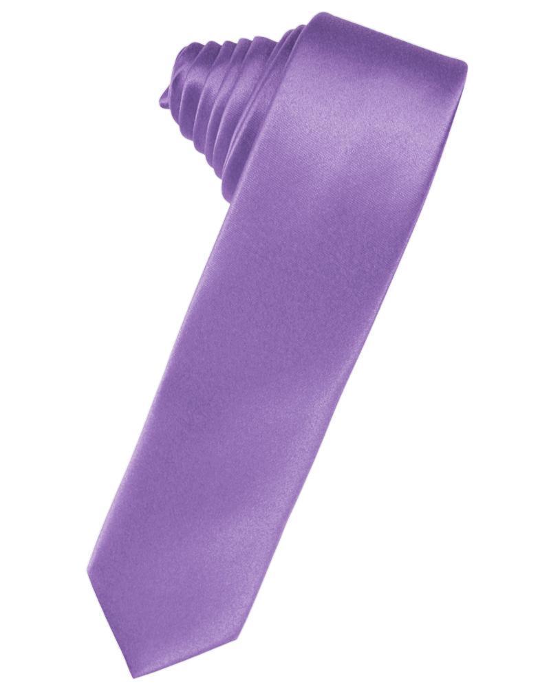 Luxury Satin Skinny Necktie Self Tie-70