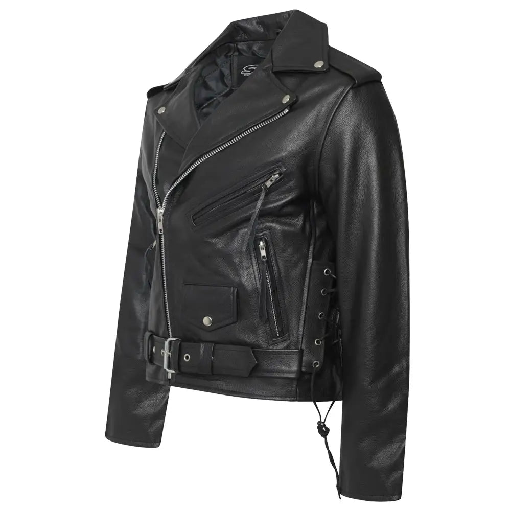 Men’s Brando Black Leather Jacket-1