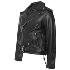 Men’s Brando Black Leather Jacket-1