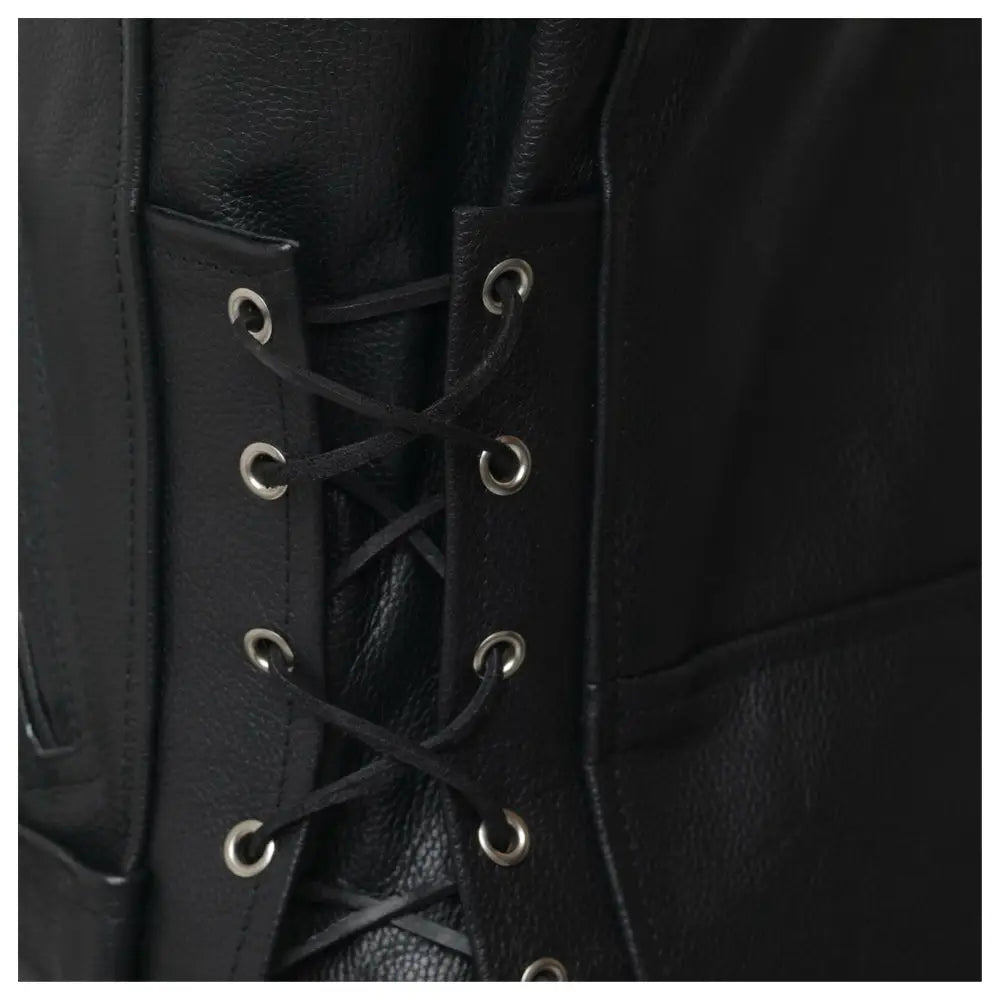 Men’s Brando Black Leather Jacket-4