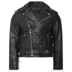 Men’s Brando Black Leather Jacket-0