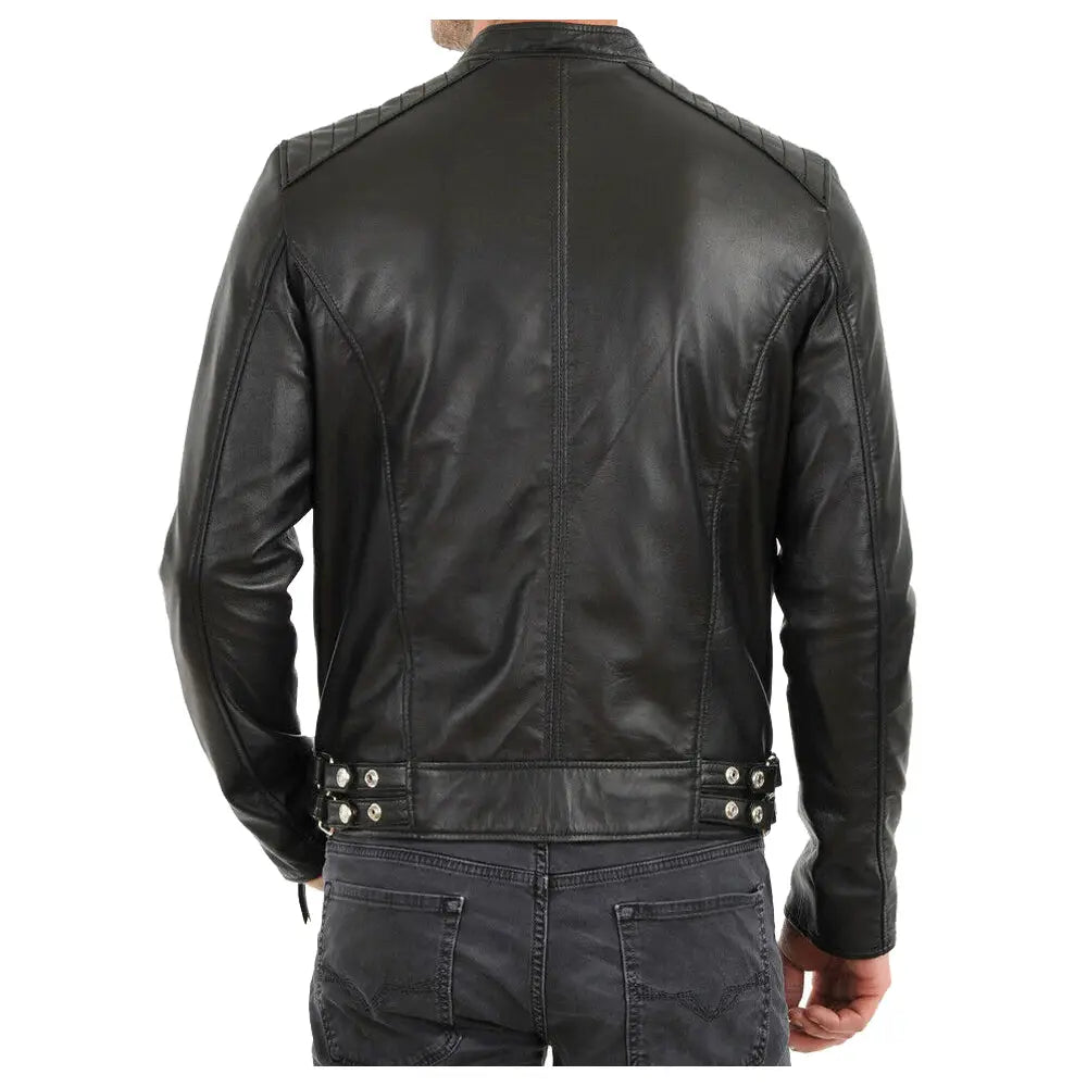 Men’s Leather Fashion Jacket-1