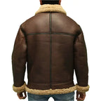 Men’s Aviator B3 Sheepskin WW2 Flying Jacket-1