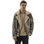 Men’s B3 Shearling Aviator Bomber Jacket-2