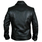 Men’s Buster Slim Fit Leather Jacket-3