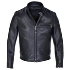 Men’s Classic Racer Leather Jacket-0