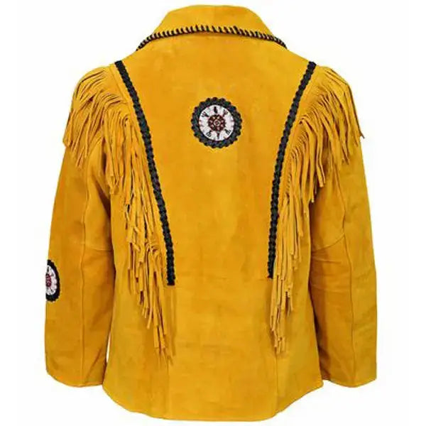 Men's Indian Western Leather Rider Jacket-1