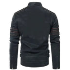 Men’s Pegasus Leather Biker Jacket-1