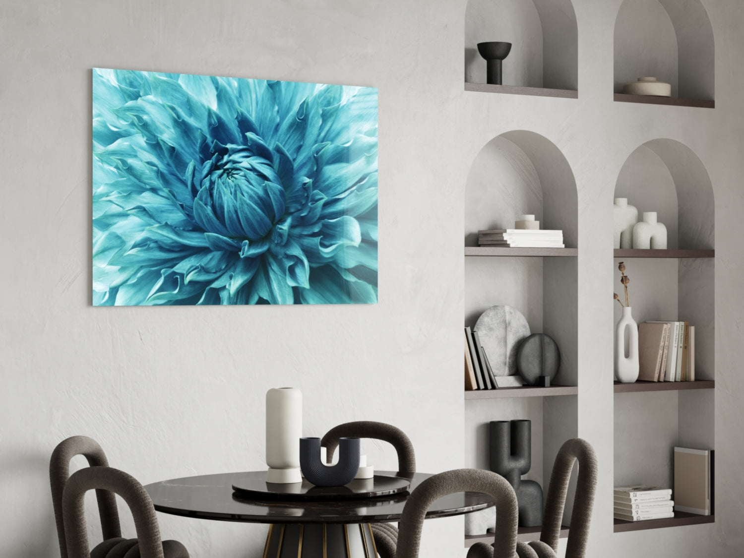 Micro Flower Glass Wall Art-4