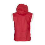 Men's Santa Claus Hooded Red Leather Vest – Holiday Edition-1