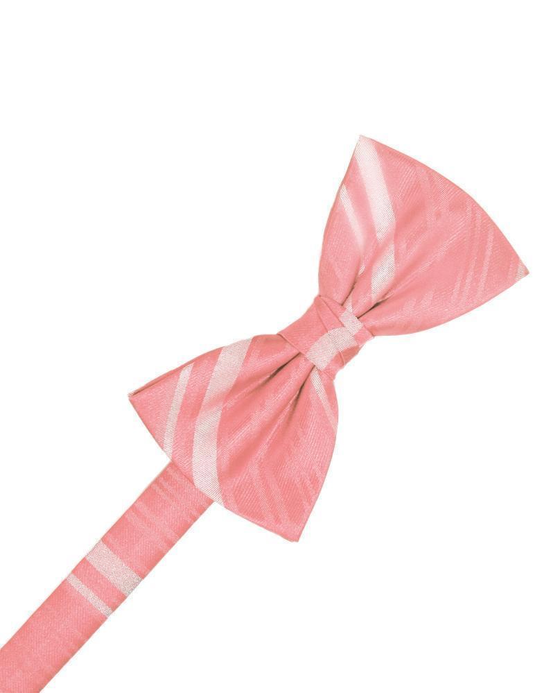 Striped Satin Kids Bow Tie-14