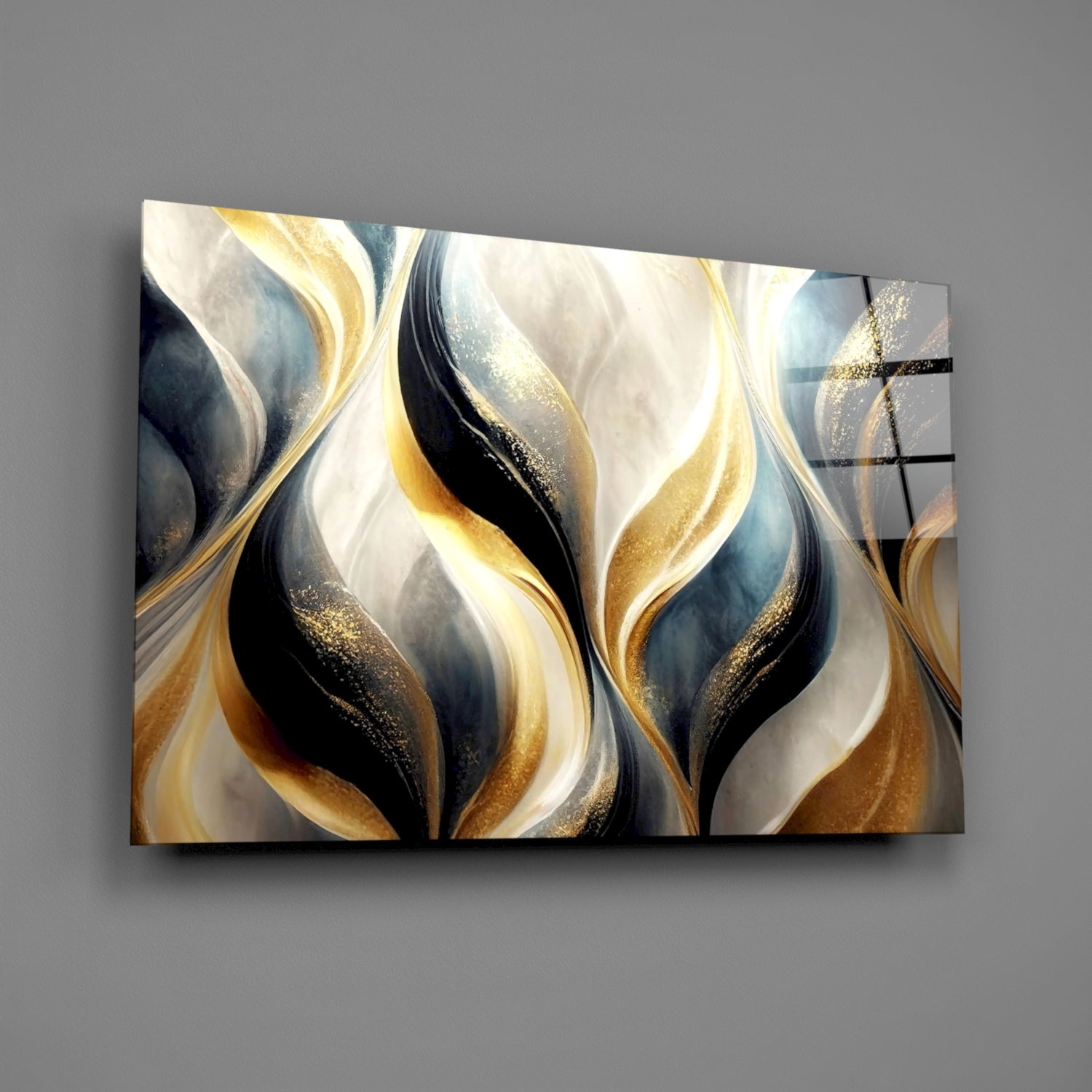 Abstract Art Glass Wall Art-1