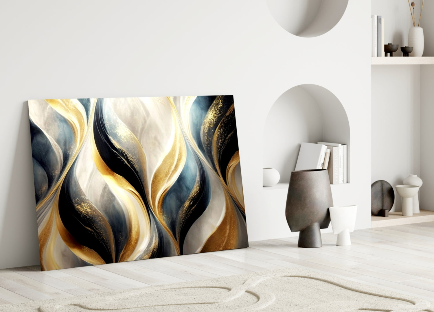 Abstract Art Glass Wall Art-2