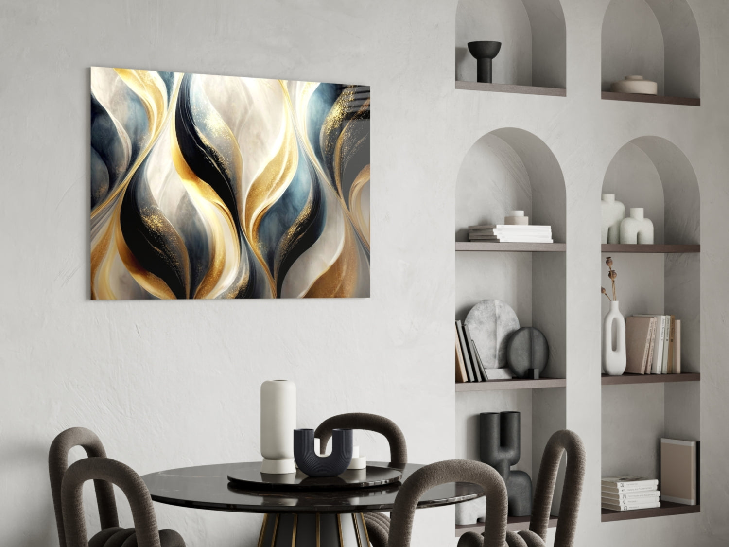 Abstract Art Glass Wall Art-4